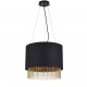 Searchlight piekaramais gaismeklis Fringe, 3x60WxE27, 8723-3BK