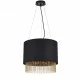 Searchlight piekaramais gaismeklis Fringe, 3x60WxE27, 8723-3BK Searchlight piekaramais gaismeklis Fringe, 3x60WxE27, 8723-3BK
