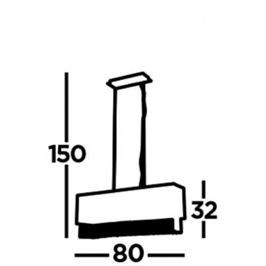 Searchlight Pendelleuchte Fringe, 4x60WxE27, 8724-4BK