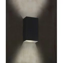 Searchlight outdoor wall light Stirling, 6.58W, 434lm, IP44, 8852BK