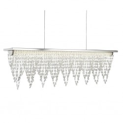 Searchlight pendant lamp Drape, 20.39W, LED, 1445lm, 8857CC