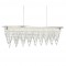 Searchlight pendant lamp Drape, 20.39W, LED, 1445lm, 8857CC