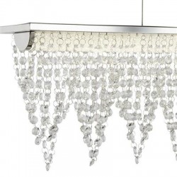 Searchlight pendant lamp Drape, 20.39W, LED, 1445lm, 8857CC