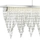 Searchlight подвесной светильник Drape, 20.39W, LED, 1445lm, 8857CC