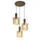 Searchlight Pendelleuchte Sweden 3xE27x60W, 88910-3MO