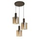 Searchlight Pendant Lamp Sweden 3xE27x60W, 88910-3MO