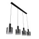Searchlight Pendant Lamp Sweden 4xE27x60W, 88910-4BK