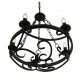 Searchlight piekaramā lampa Cartwheel 5xE14x60W, 8905-5BK Searchlight piekaramā lampa Cartwheel 5xE14x60W, 8905-5BK