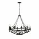 Searchlight подвесной светильник Cartwheel 8xE14x60W, 8908-8BK Searchlight подвесной светильник Cartwheel 8xE14x60W, 8908-8BK