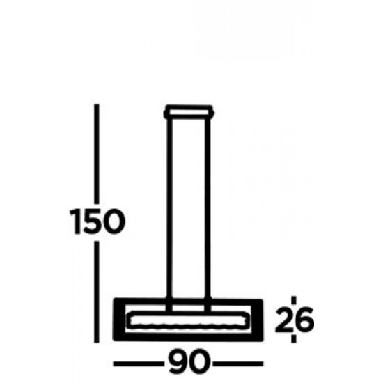 Searchlight Pendant Lamp Elevator 30W, 2790lm, LED, 89562BK