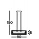 Searchlight Pendelleuchte Elevator 30W, 2790lm, LED, 89562BK