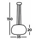 Searchlight Pendant Lamp Cage 4xG9x33W, 9094-4BK Searchlight Pendant Lamp Cage 4xG9x33W, 9094-4BK