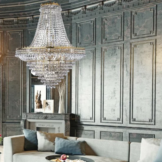 Searchlight Pendant Lamp Versailles 19xE14x60W, 9112-102CC Searchlight Pendant Lamp Versailles 19xE14x60W, 9112-102CC