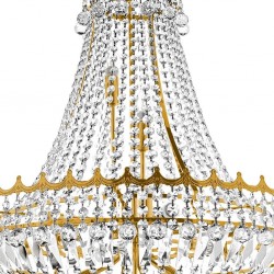 Searchlight Pendant Lamp Versailles 13xE14x60W, 9112-82GO