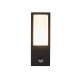 Searchlight outdoor wall light Avenue, 1x10WxGU10, 91251-1BK-PIR