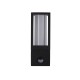 Searchlight outdoor wall light Avenue, 1x10WxGU10, 91251-1BK-PIR