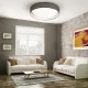 Searchlight ceiling lamp Gianna LED 15.2W, 3000K, 1210lm, 9371-37GY