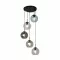 Searchlight Pendelleuchte Mardi Gras 5xE27x60W, 94005-5BK
