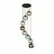 Searchlight Pendelleuchte Mardi Gras 8xE27x60W, 94008-8BK