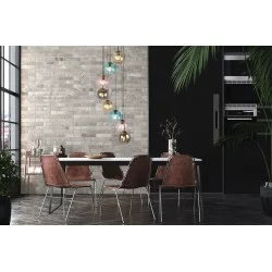 Searchlight Pendant Lamp Mardi Gras 8xE27x60W, 94008-8BK