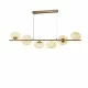 Searchlight Pendelleuchte Pebble 6xG9x33W, 94041-6GO