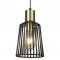 Searchlight Pendant Lamp Bird Cage 1xE27x60W, 9413BK