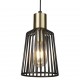 Searchlight подвесной светильник Bird Cage 1xE27x60W, 9413BK