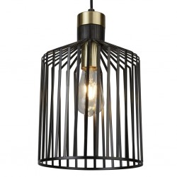 Searchlight подвесной светильник Bird Cage 1xE27x60W, 9413BK