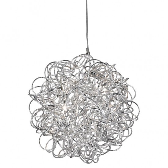 Searchlight Pendant Lamp Scribble 6x1.5WxG4, 9432