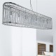 Searchlight pendant lamp Elise, 8x33WxG9, 9448-8CC