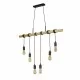 Searchlight Pendant Lamp Woody 6xE27x60W, 95041-6BR Searchlight Pendant Lamp Woody 6xE27x60W, 95041-6BR