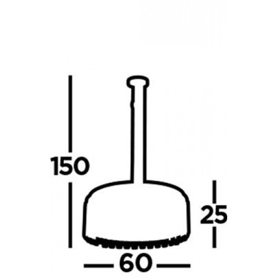 Searchlight piekaramā lampa Clarissa 5xE14x60W, 9835-5CC