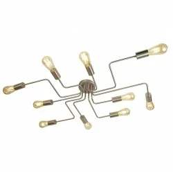 Searchlight griestu lampa Circuit 10xE27x60W, 99210-10SS