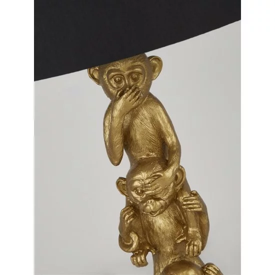 Searchlight table lamp 3 Wise Monkey, 1xE27x10W, EU1030GO Searchlight table lamp 3 Wise Monkey, 1xE27x10W, EU1030GO