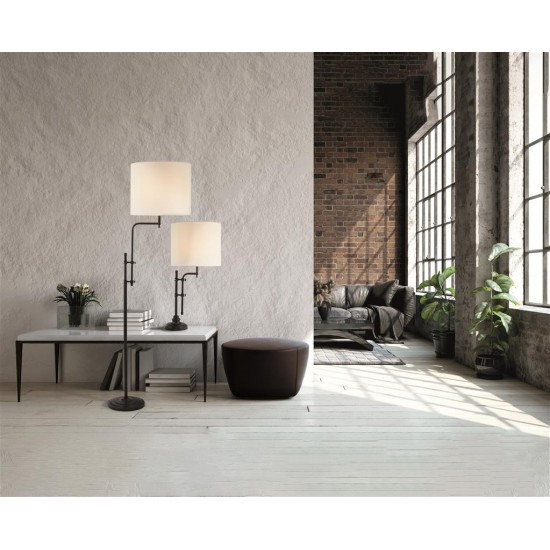 Searchlight floor lamp Munich 1x60WxE27, EU12083-1BK