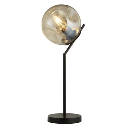 Searchlight table lamp Punch, 1xE27x10W, EU22121-1BK
