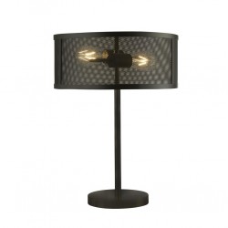 Searchlight table lamp Fishnet, 2xE27x60W, EU2822-2BK