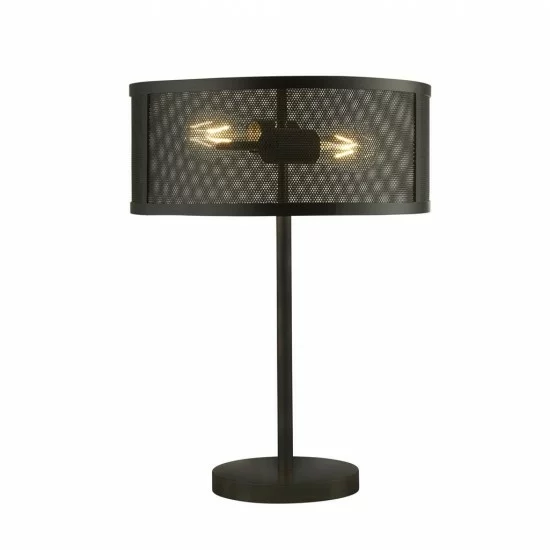 Searchlight Tischlampe Fishnet, 2xE27x60W, EU2822-2BK Searchlight Tischlampe Fishnet, 2xE27x60W, EU2822-2BK