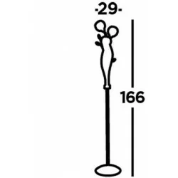 Searchlight floor lamp Bellis 3x33WxG9, EU3573CC