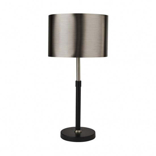 Searchlight table lamp Rachel, 1xE27x60W, EU3877BK