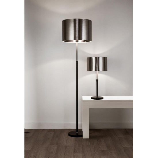 Searchlight table lamp Rachel, 1xE27x60W, EU3877BK