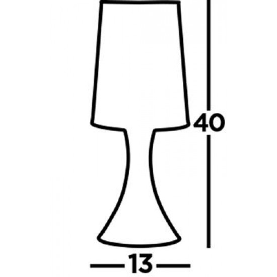 Searchlight table lamp Touch, 1xE14x40W, EU3922AB