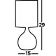 Searchlight table lamp Touch, 1xE14x40W, EU3923SS