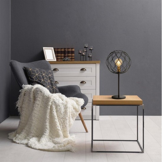 Searchlight table lamp Finesse, 1xE27x60W, EU4508BK Searchlight table lamp Finesse, 1xE27x60W, EU4508BK