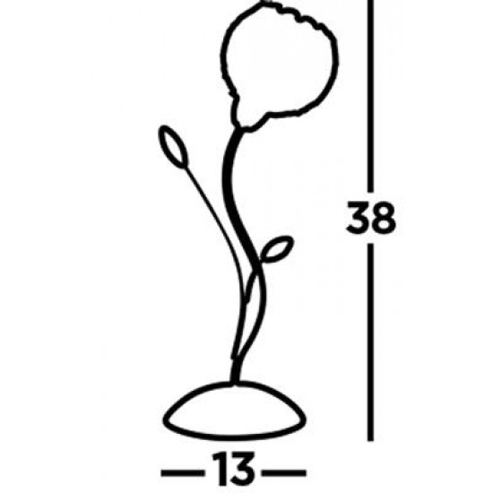 Searchlight table lamp Bellis, 1xG9x33W, EU4571CC