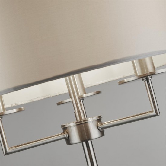 Searchlight floor lamp Knightsbridge 3x60WxE14, EU4789SS