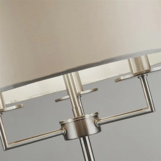 Searchlight stāvlampa Knightsbridge 3x60WxE14, EU4789SS Searchlight stāvlampa Knightsbridge 3x60WxE14, EU4789SS