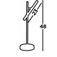 Searchlight table lamp Tubes, LED, EU4867SN