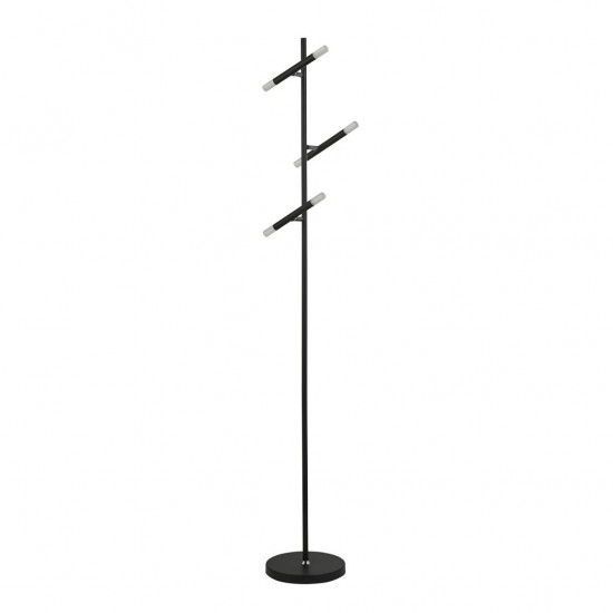 Searchlight floor lamp Wands, LED, 14.02W, EU4869BK