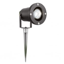 Searchlight outdoor floor lamp, Spikey, LED, 50W, 270lm, EU5001BK-LED